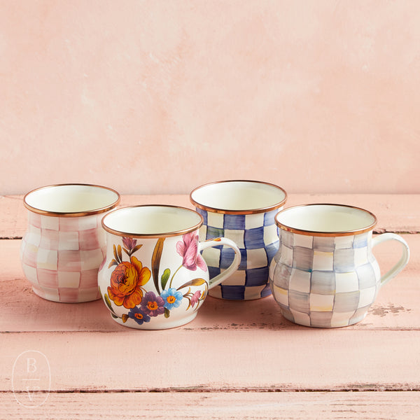 ミチル　ヌイグルミ　ハンドメイド fancy ファンシー Enamel Mug By Mackenzie-childs – Bella Vita Gifts & Interiors