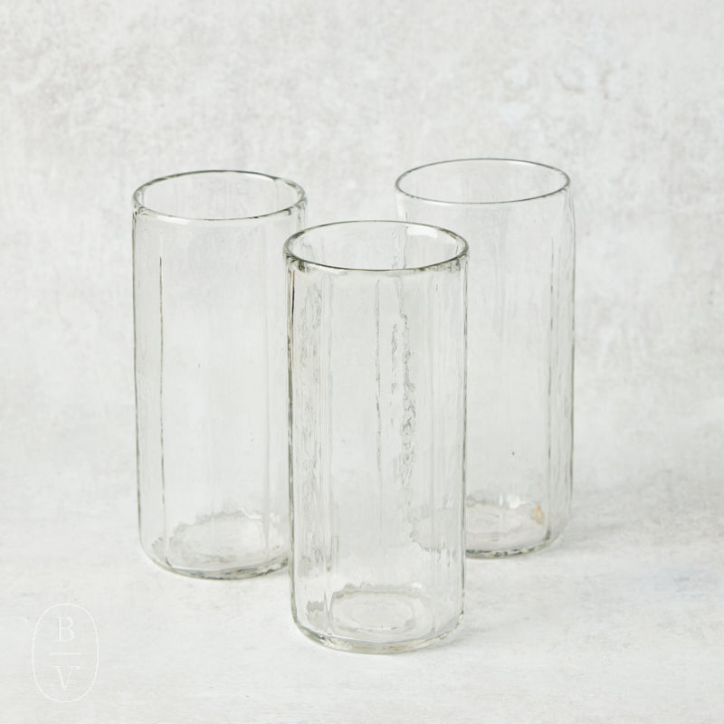 Creative Co-op HAND BLOWN DRINKING GLASS
