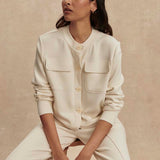 Varley HARTWELL BUTTON THROUGH SWEAT