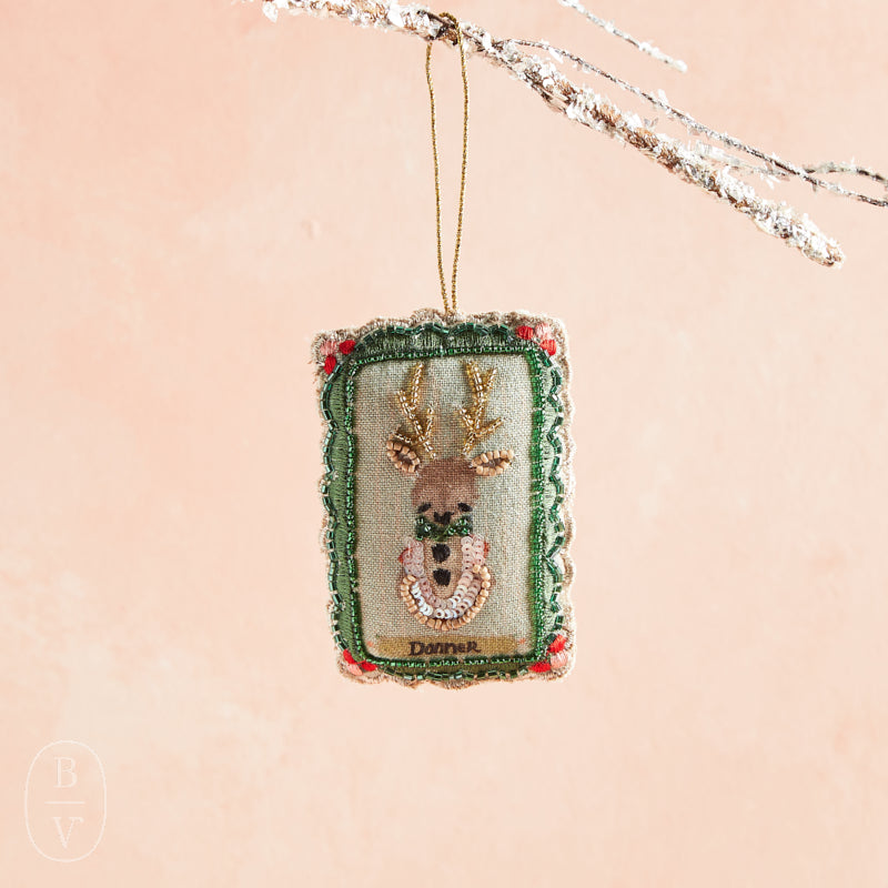 Creative Co-op SANTAS REINDEER ORNAMENT Donner