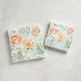 Boston International SOFT PETAL FLOWERS LUNCHEON NAPKINS