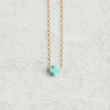 eNewton Design SIGNATURE CROSS SMALL NECKLACE Mint 16