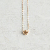 eNewton Design SIGNATURE CROSS SMALL NECKLACE Gold 16