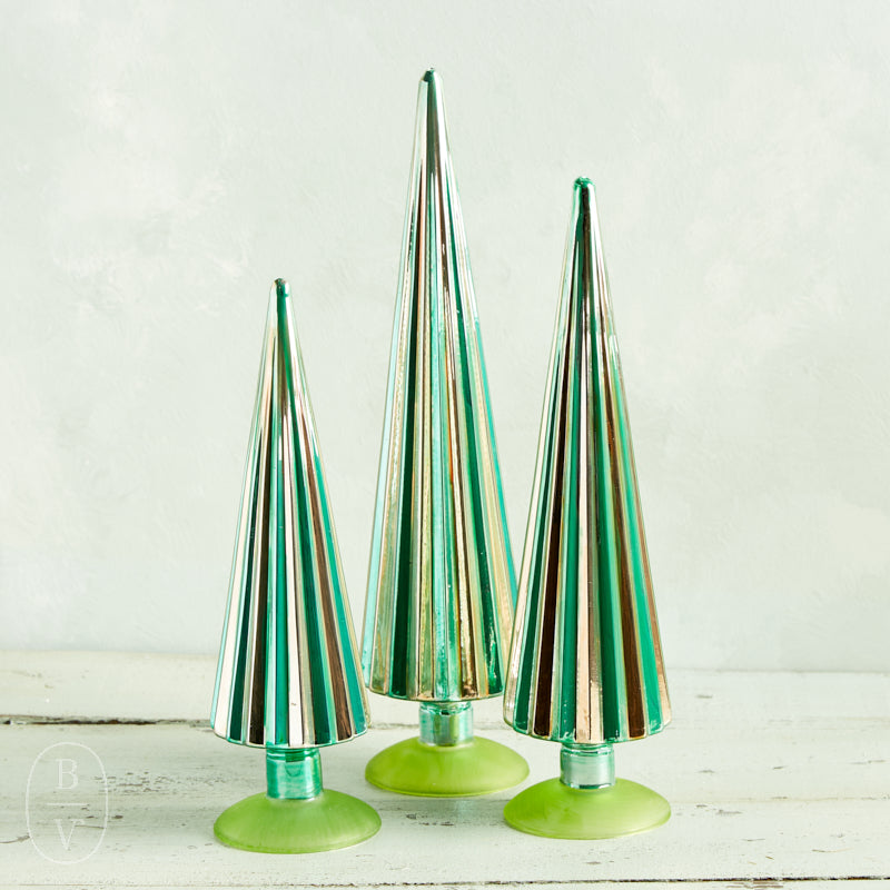 Cody Foster PLEATED GLASS TREE Green