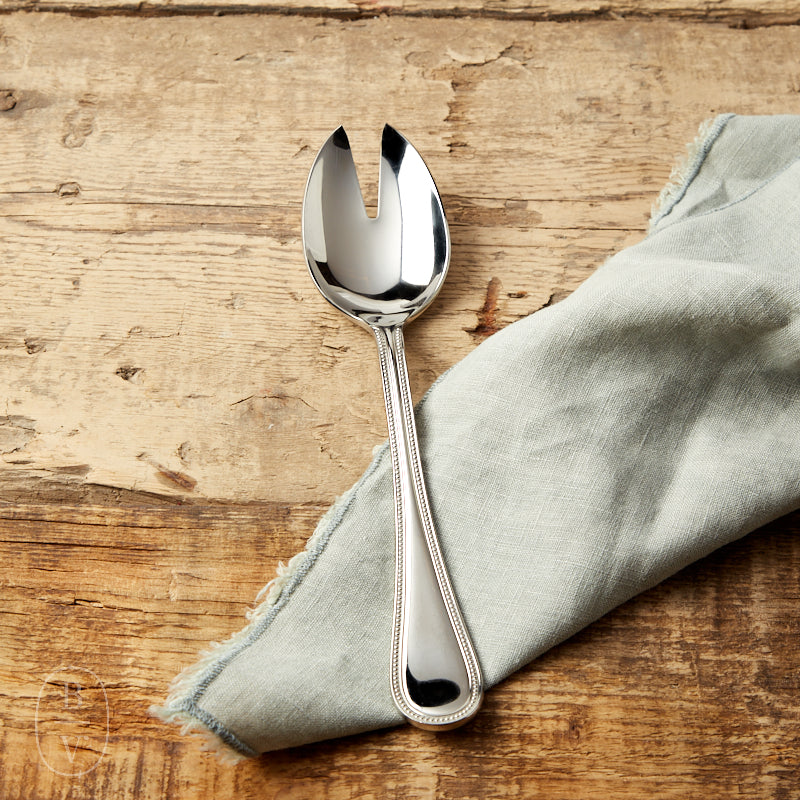 Mepra PERLA SALAD FORK FOR SERVING 1810 Mirror