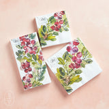 Boston International CRANBERRY WREATH LUNCH NAPKIN