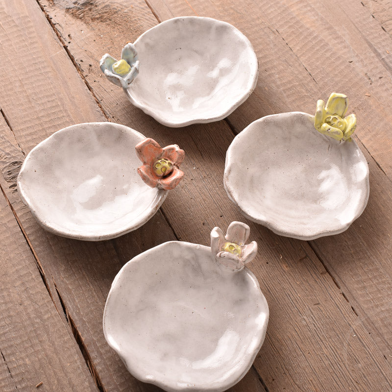 Dixie Pottery ROUND FLOWER DISH