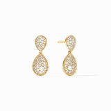 Julie Vos LUNA TEARDROP EARRING