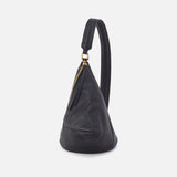 Hobo SWAY SLING BELT BAG Black Pebbled Leather