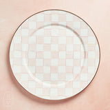 MacKenzie-Childs SERVING PLATTER Rosy Check 16