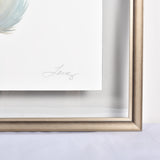 By Lacey MEDIUM FLOATED FRAMED FEATHER PAINTING - SERIES 11 NO 1