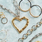 CV Designs 14K GOLD FILLED CIRCLE DROP EARRINGS - CVDC
