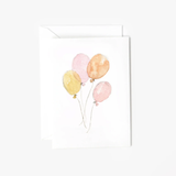 Emily Lex Studio PINK BALLOONS MINI ENCLOSURE NOTECARD