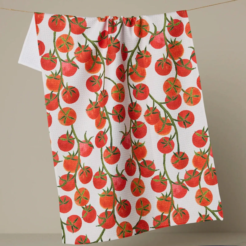 Geometry RIPE AND READY TEA TOWEL