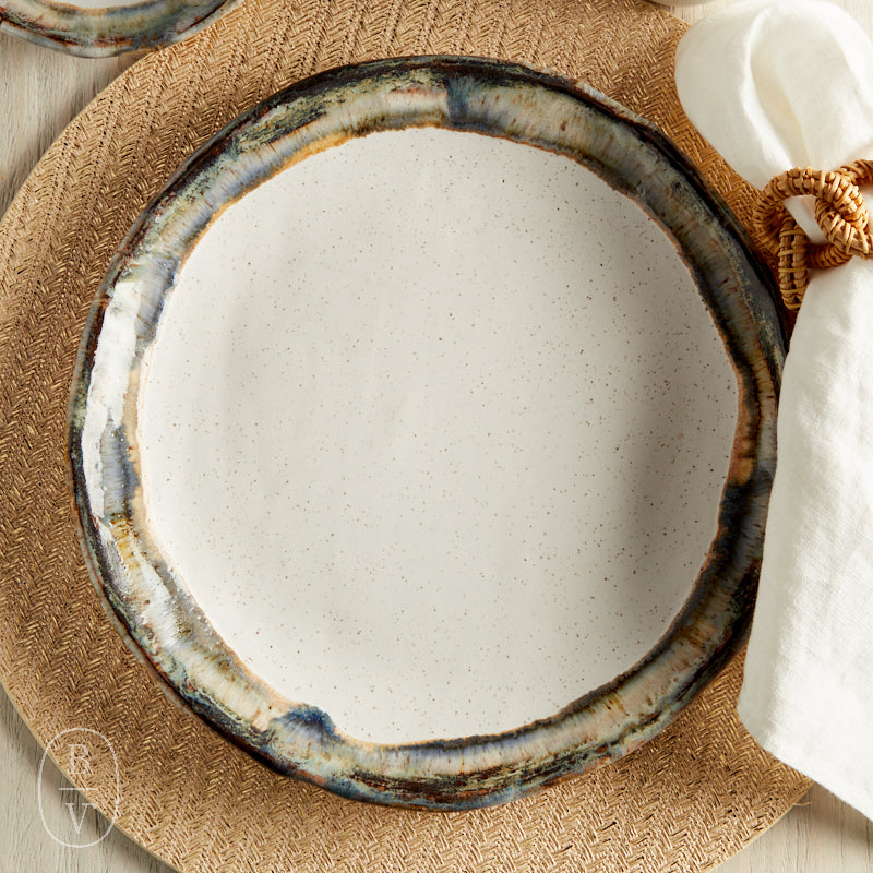 Etta B Pottery FARMHOUSE ROUND DINNER PLATE Magnolia