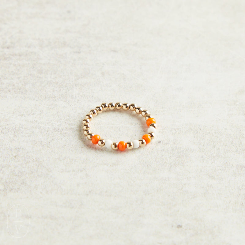 Beaded Blondes GAMEDAY POPPI RING