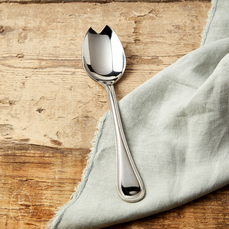Mepra PERLA SALAD SPOON FOR SERVING 1810 Mirror