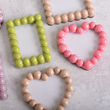 Hazel Mazel HM RESIN BEADED PICTURE FRAME MAGNET