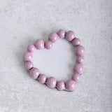Hazel Mazel HM RESIN BEADED PICTURE FRAME MAGNET Lilac