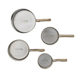 Creative Co-op TWIG HANDLE MEASURING CUP SET OF 4