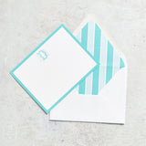 Rosanne Beck PREPPY COUTURE MONOGRAM CARD SET