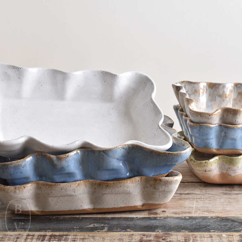 Etta B Pottery GUEST TOWEL HOLDER