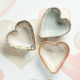 Etta B Pottery HEART BOWL