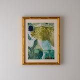 FRAMED PALETTE SERIES 8X10 GOLD BAMBOO No 13