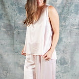 PJ Harlow JILL SATIN TANK Blush