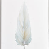 By Lacey MEDIUM FLOATED FRAMED FEATHER PAINTING - SERIES 11 NO 1