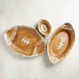 Etta B Pottery LARGE FOOTBALL PLATTER