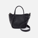 Hobo MARGOT SATCHEL Black Pebbled Leather