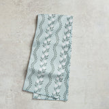 Geometry VINTAGE FLORAL STRIPE TEA TOWEL