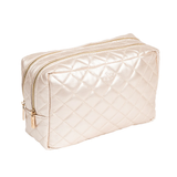 Scout 2 WAY TOILETRY BAG FW25 Champagne Quilted