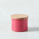 Creative Co-op STAINLESS STEEL PINCH POT Magenta