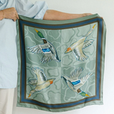 Mimi Miller Art DUCK SCARF 26 x 26