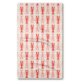 LOBSTER STRIPE TEA TOWEL