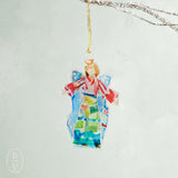 Lauren Dunn ACRYLIC ANGEL OF JOY ORNAMENT