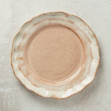 Etta B Pottery RIMMED ROUND DINNER PLATE Primrose