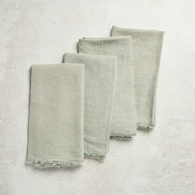 Saro Trading Co GRACIELLA NAPKIN Blue Grey