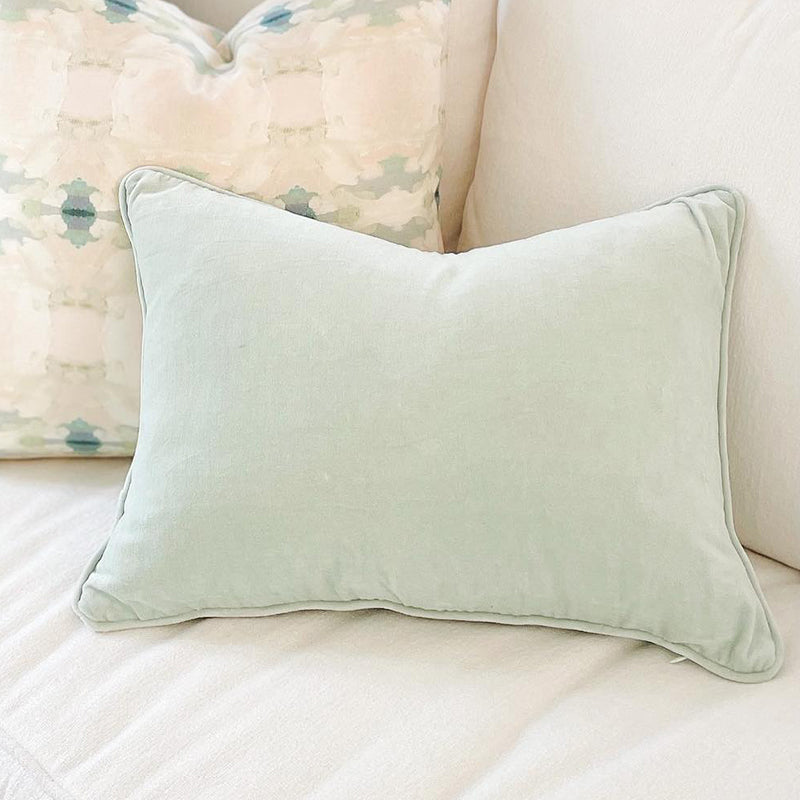 Laura Park Designs 14 x 20 SOLID VELVET THROW PILLOW
