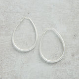 CV Designs SILVER TEARDROP EARRINGS - CVTDS