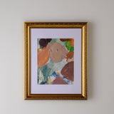 FRAMED PALETTE SERIES 8X10 GOLD SCROLL No 2
