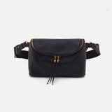 Hobo FERN LARGE BELT BAG Black Pebbled Leather