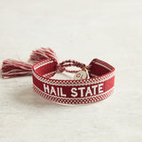 Gameday Luxe HAIL STATE TEAM TASSEL BRACELET