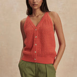 Varley ALESSIA KNIT TANK Summer Fig