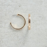 CV Designs GOLD CV HOOP EARRINGS - CVD