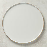 Costa Nova RESONANCE DINNER PLATE White Gold