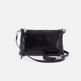 Hobo CADENCE HANDBAG Black Polished Leather