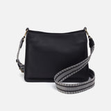 Hobo CASS CROSSBODY BAG Black Pebbled Leather